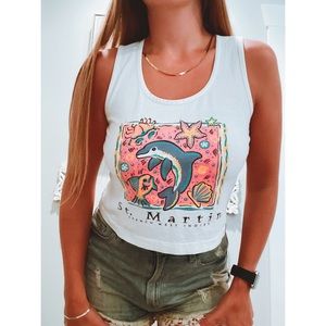 St Martin Crop Top